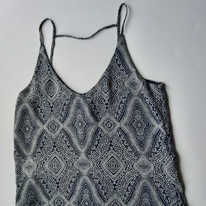 H&M Skinny Strap Paisley Tank - Size 4